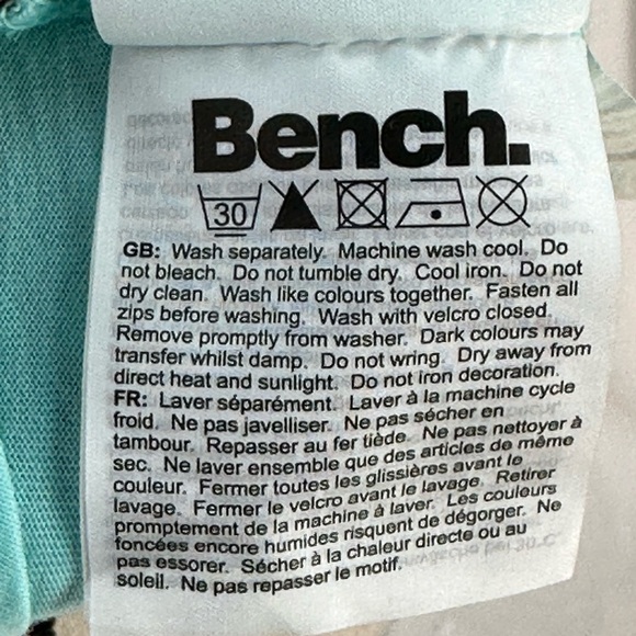 Bench Short Sleeve V-Neck Front Pocket T-Shirt - Teal Green - Picture 7 of 14